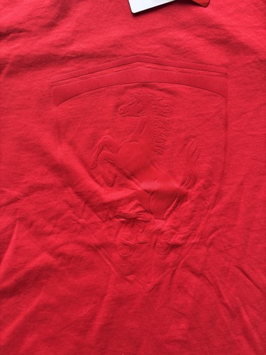 Puma Ferrari F1 T Shirt Large Men’s BNWT Large Logo - Picture 2 of 7