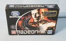 Sapphire ATI Radeon 9550 AGP 256MB VGA DVI Graphics Card 87-EC20-1G-SA