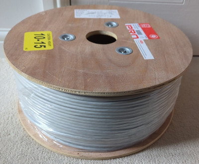 RS PRO 8124791 CAT5e Kabel 4 Paar grau PV-Mantel C 26 AWG Litze S/UTP 1000ft