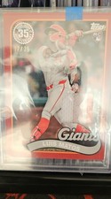 2024 Topps Update Series - 1989 Topps Baseball Relics Luis Matos #89RU-LM Red...