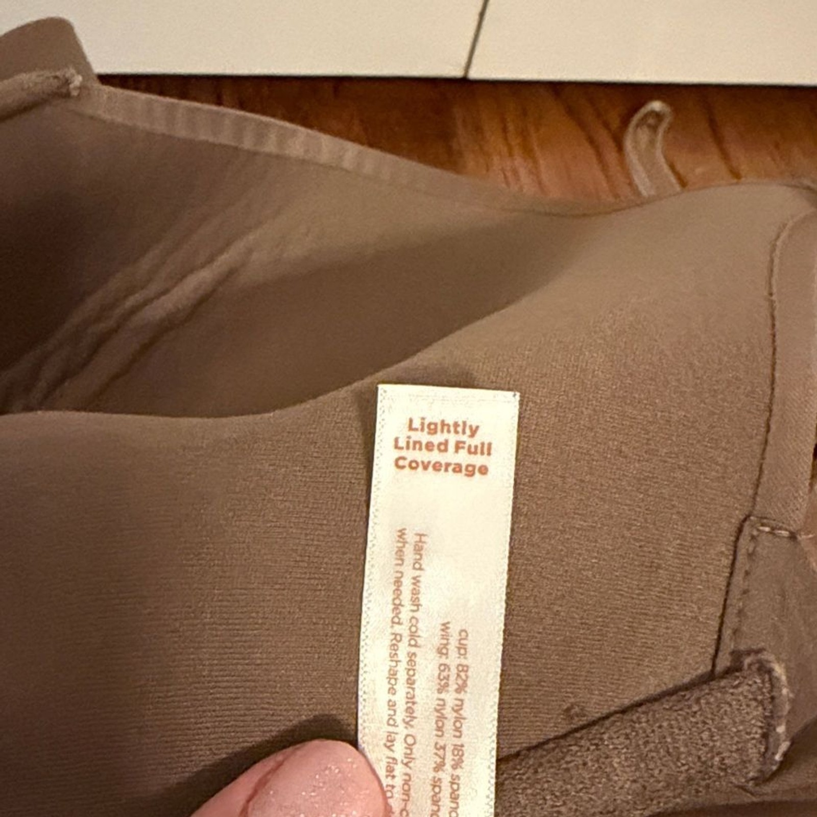 Cacique Lightly Lined Full Coverage Brown Women's… - image 3