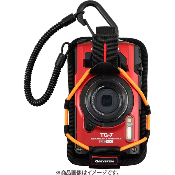 Soporte deportivo OM SYSTEM CSCH-123 naranja ORG para TG-4 y TG-870 de Japón Foto 2 de 4