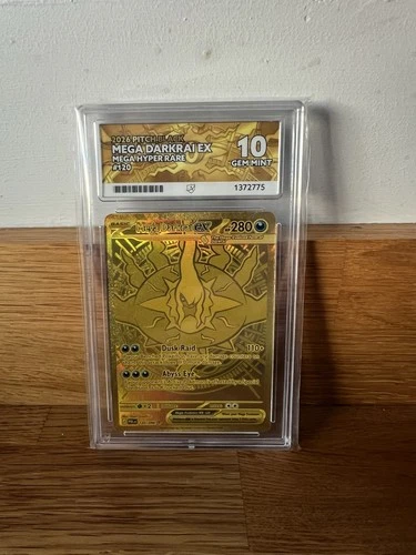 Mega Darkrai EX - 120/084 Ace Grading 10 - PERFECT SUBS