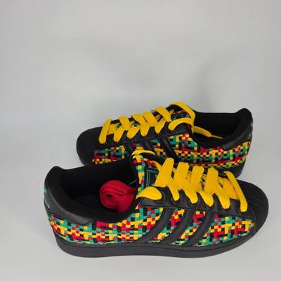 Bob Marley x adidas Superstar II Jamaica Sneakers Men display picture 1