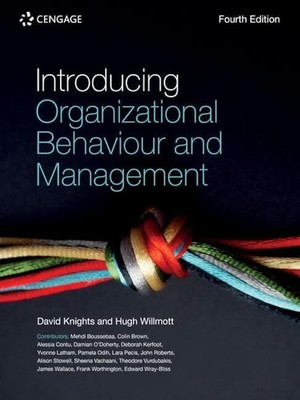 Introducing Organizational Behaviour and Management 4th Edition by David Knights