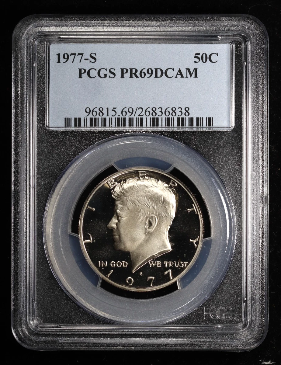 PCGS PR69DCAM ガーナ 2021 2C銀貨 Love発行1000枚 PR 69 Graded 1977 Kennedy US Half Dollars (1964-Now) for sale | eBay