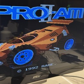 R.C. Pro-Am 2 (Nintendo NES, 1992) 100% Authentic Pins Cleaned TESTED