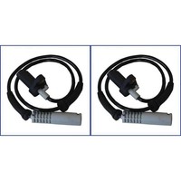 2X Astemo Hitachi ABS-SENSOR Raddrehzahl Vorne Passend FüR BMW 5