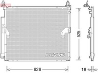 Denso Kondensator Klimaanlage DCN50034 FüR Toyota FJ Cruiser 4WD GSJ15_