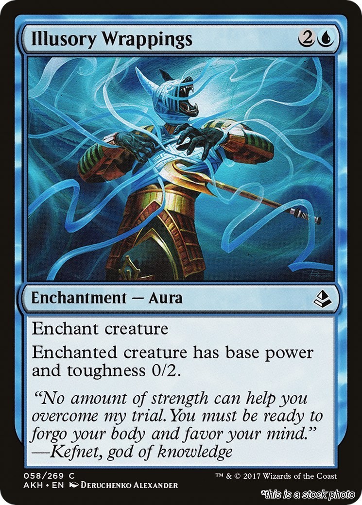 Magic Illusory Wrappings 58 NM Amonkhet AKH