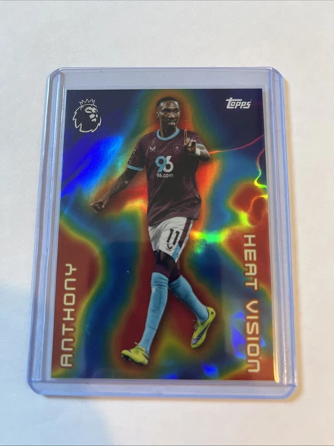 Jaidon Anthony 2025-26 Topps Premier EPL Heat Vision Case Hit SSP NRMT+