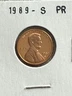 1989 S PROOF LINCOLN MEMORIAL CENT FREE SHIPPING!