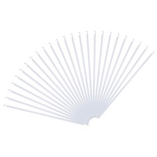15.9" Hanging File Folder Bars Rod Metal Organizer File Folder Rods, 25 Pcs