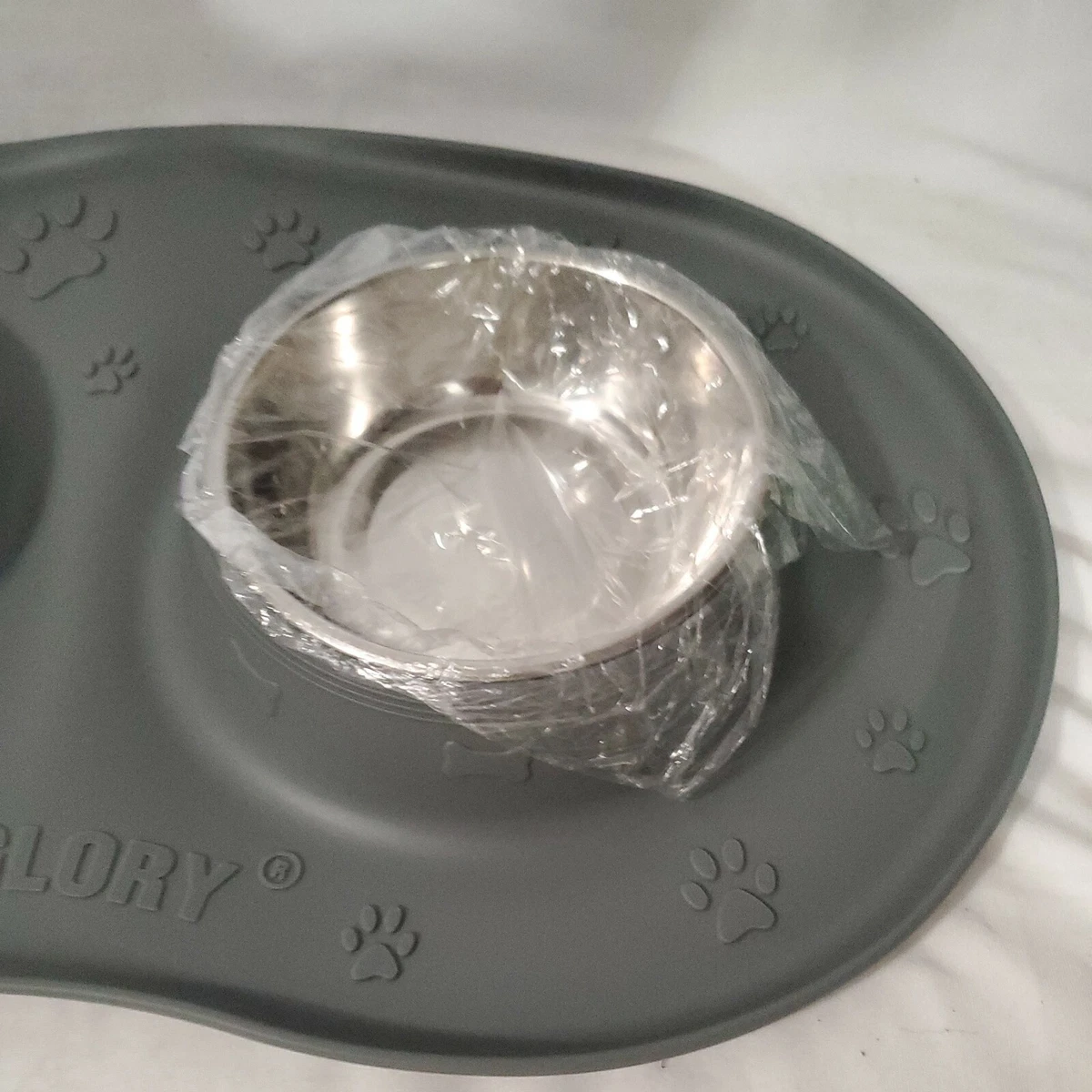 Vivaglory Dog Bowls Set with Double Stainless Steel Feeder Bowls and W –  VIVAGLORY