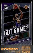 2019-20 Panini Mosaic 7 LeBron James Got Game?