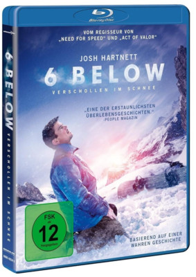 6 Below - Verschollen im Schnee (2017)[Blu-ray/Neu/OVP] eine wahre Überlebensges