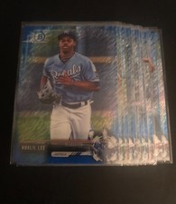 2017 Bowman Chrome Blue Shimmer Refractors /150 You Pick