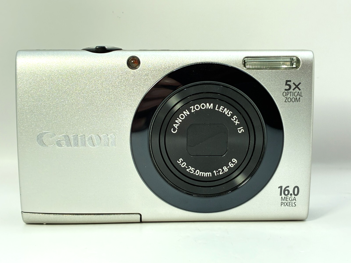 Canon PowerShot A3400 IS 16.0MP Digital Camera - Silver for