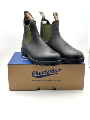 Blundstone Original 519 Chelsea Men's Boot Stout Brown / Olive | eBay
