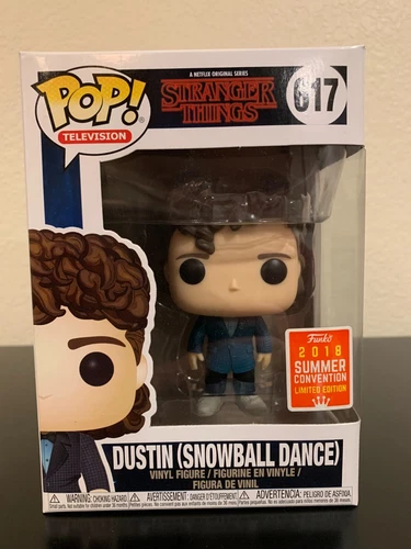Funko Pop! Vinyl Figure: Stranger Things Dustin (Snowball Dance) Exclusive #617