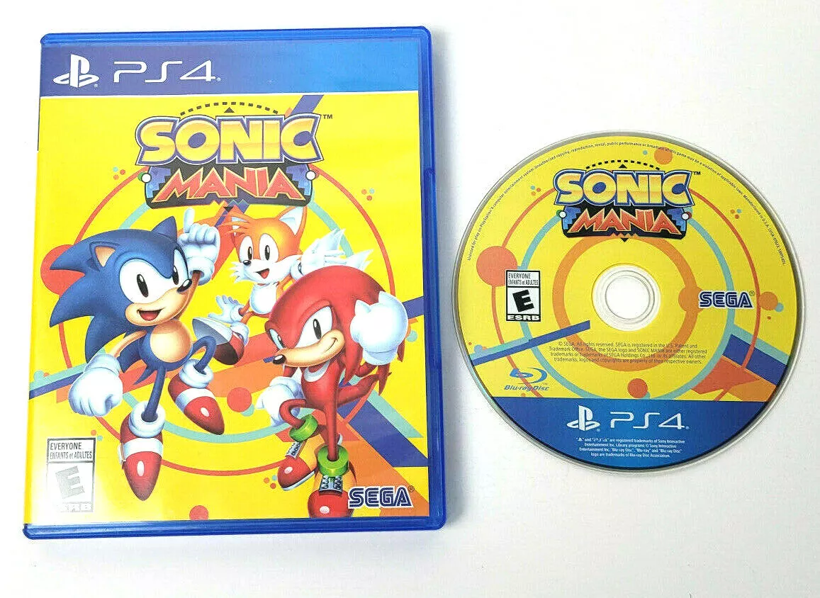 SONIC MANIA - PS4 GAME - RETRO STYLE SONIC GAME