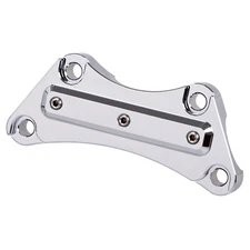 Chrome 1" Handlebar Riser Top Clamp For Harley Road King Electra Glide EFI FLHTI