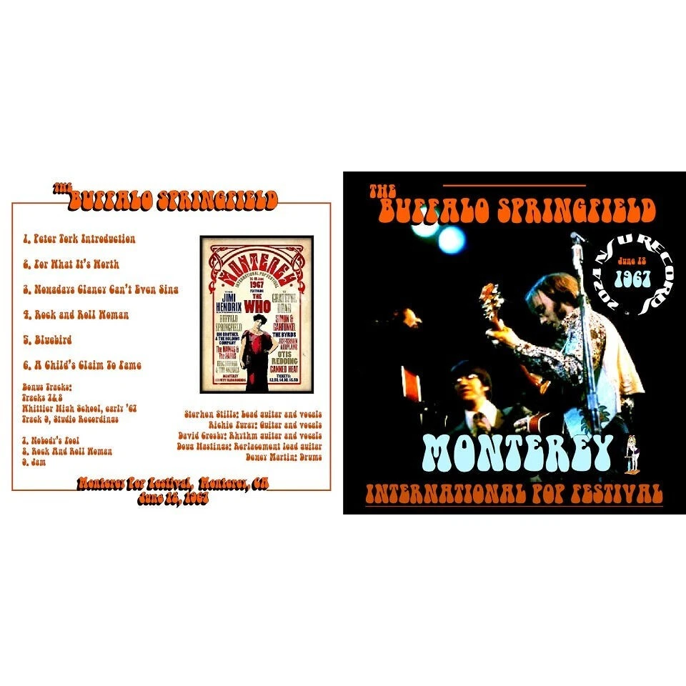  the buffalo springfield Live at the monterey pop festival 1967 june 18 ltd cd - Image 2 of 3
