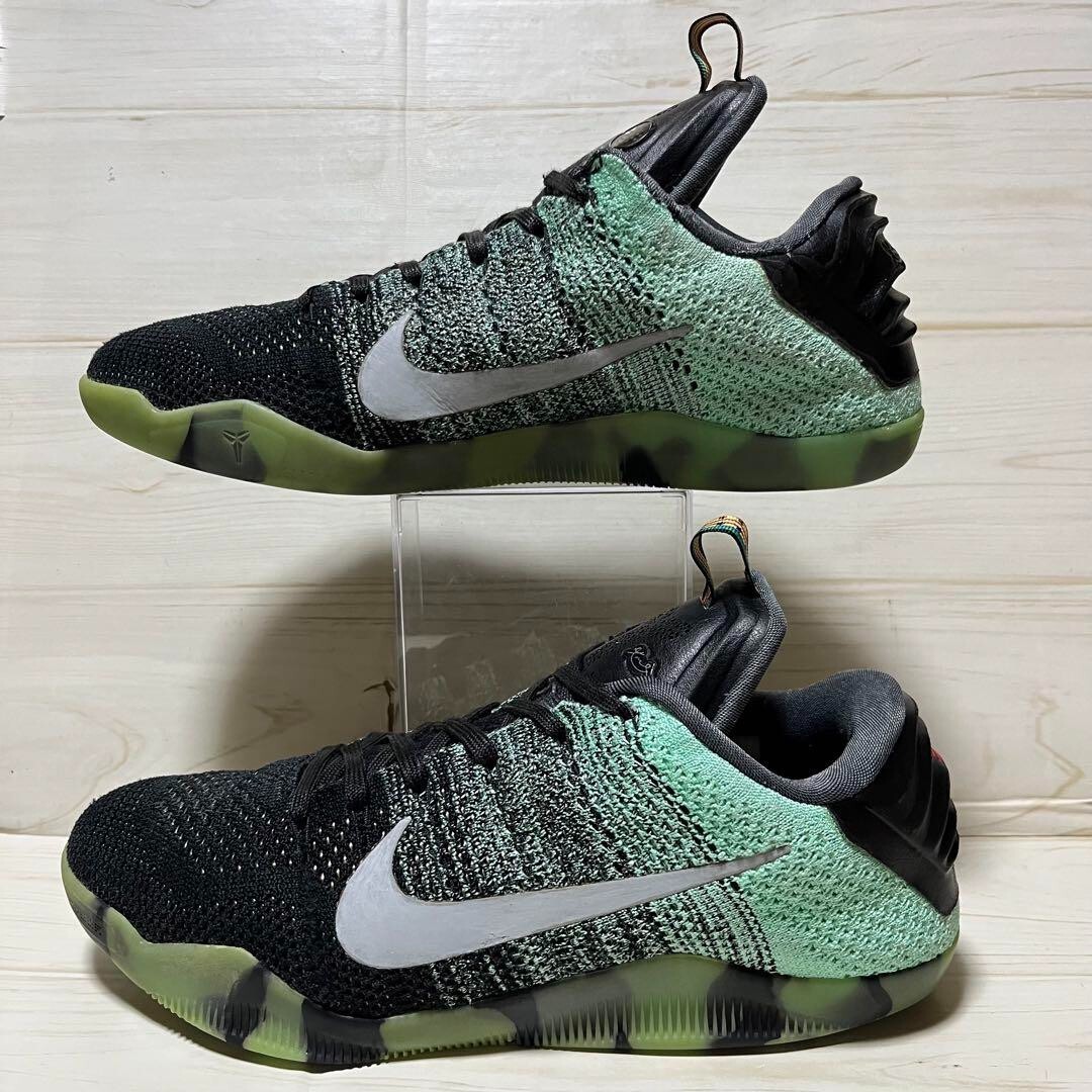 kobe 11 elite low green glow
