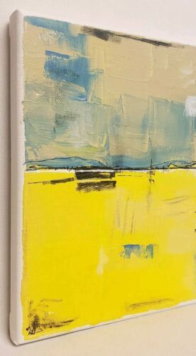 No.640 Original Abstract Modern Minimal Contemporary Painting By K.A.Davis - Picture 10 of 12