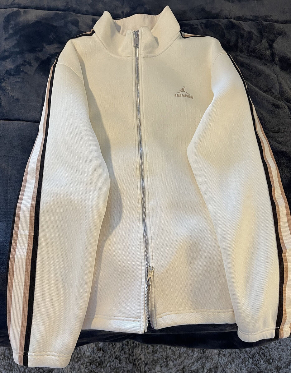 Jordan X - A Ma Maniere Track Jacket Ivory Cream Nike DX5651 Jordan X - A Ma Maniere Track Jacket Ivory Cream Nike DX5651