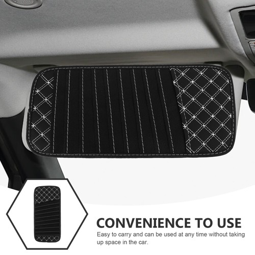 Car CD Storage Clip Sun Visor Decoration Automotive Cases Display - Bild 5 von 12