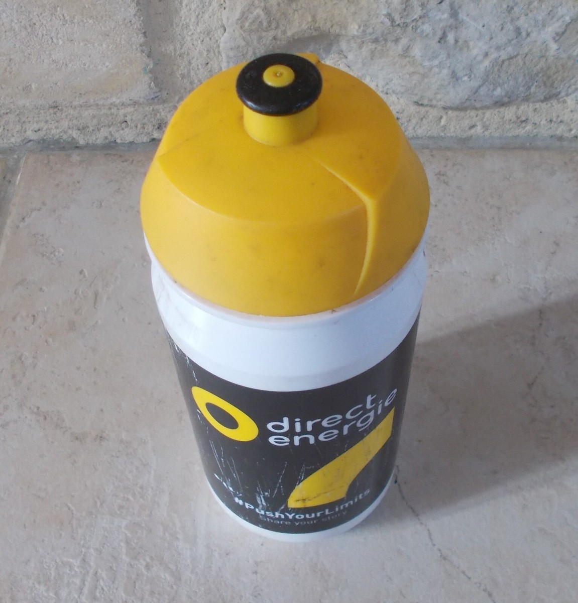 ancien bidon gourde vélo quick step Aquarius cryosphère