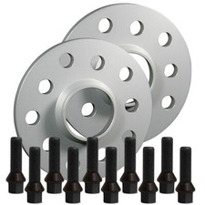 SCC Spurverbreiterung silver 30mm mit Schrauben schwarz Seat Leon 1P 2005-2012