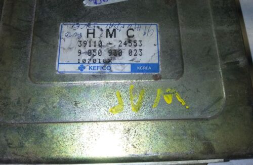 39110-24553 ecm ecu computer 1990-1994 Hyundai Excel - Picture 2 of 4