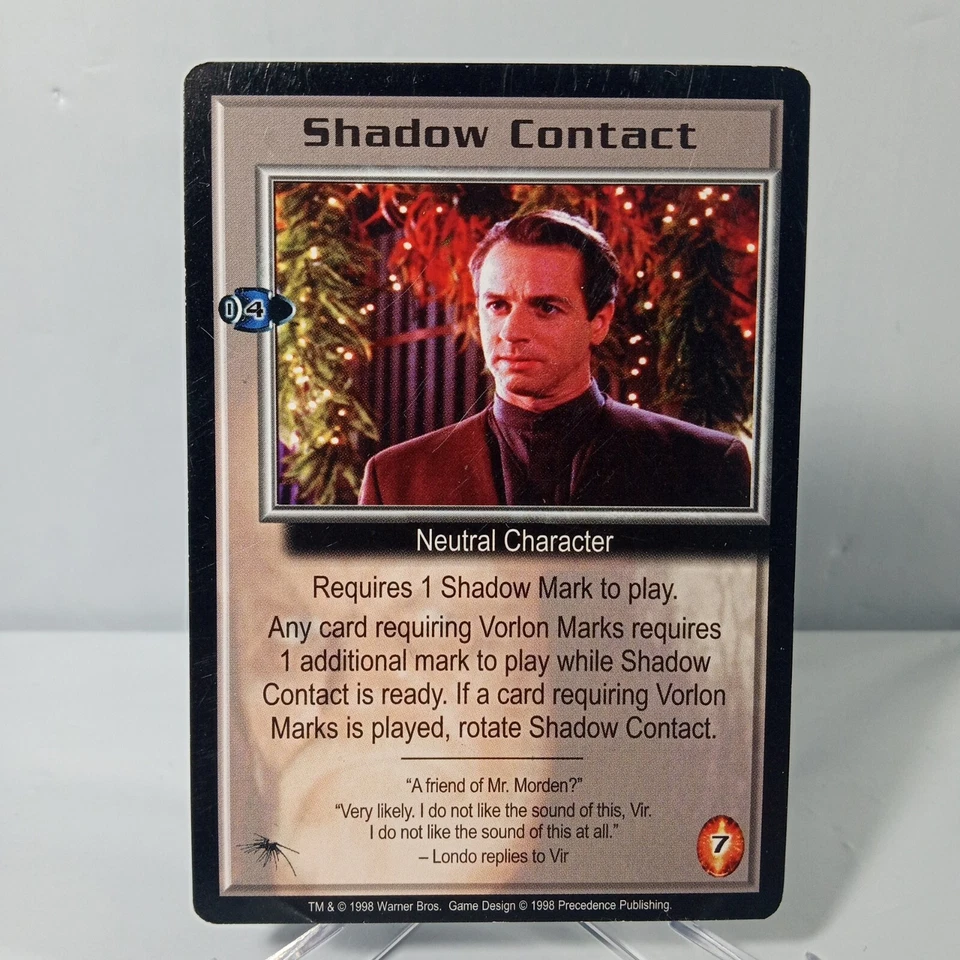 Juego de Cartas Babylon 5 CCG - Lote de 7 Cartas Promocionales - 1997 Promocional Sin Jugar Foto 2 de 4
