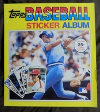 RARE 1981 Topps Baseball Sticker Album FULL SET 