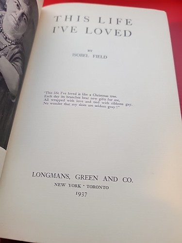 Isobel Field / This Life I've Loved 1st Editio HARDBACK Autographed + Ephemeral - Picture 6 of 19