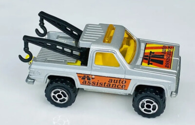 Majorette 1/64 Chevy Blazer Depanneuse ''Auto Assistance'' 1980 Vintage Diecast