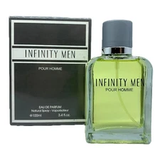 Infinity Men Men's Cologne 3.4 Fl. Oz. Eau De Parfum Natural Spray