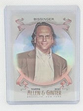 Buzz Bissinger 2021 Topps Allen & Ginter SILVER HOT BOX #262 Friday Night Lights