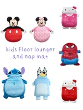 Kid's Oversized Floor Lounger and Nap Mat