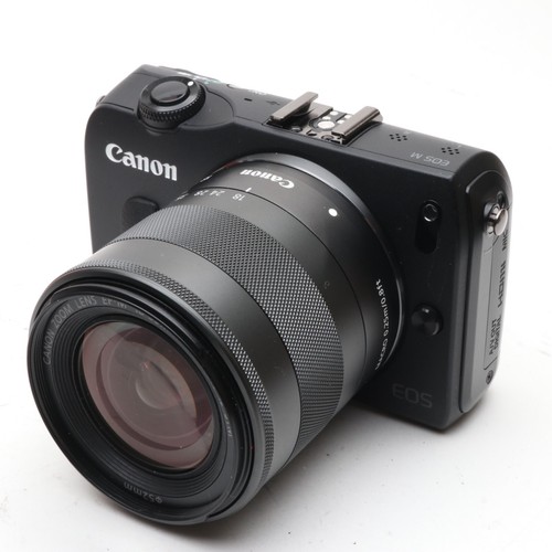 【Near Mint】Canon EOS M Schwarz 18.0MP Digitalkamera mit EF-M 18-55mm aus Japan - Bild 2 von 18