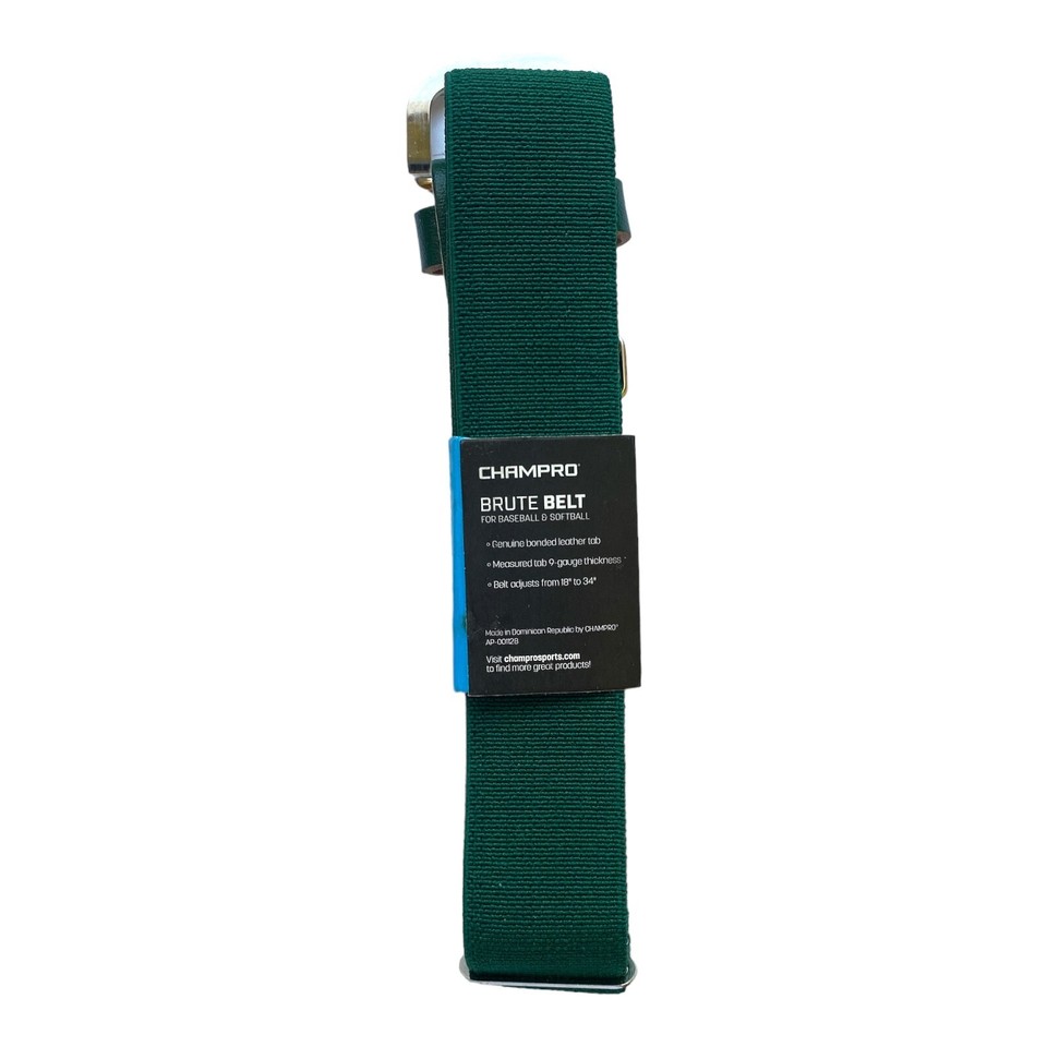CHAMPRO Youth Green Brute Belt for Baseball/Softball H4 eBay