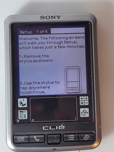 Organisateur PDA portable personnel Sony PEG-SJ20/U Clie - Photo 7 sur 13
