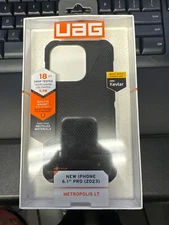 UAG Urban Armor Gear Metropolis LT Case Apple iPhone 15 Pro (6.1") Black