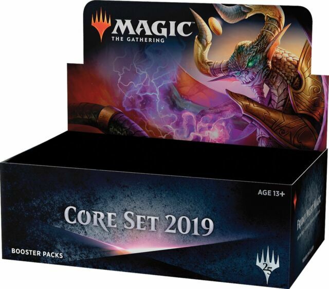 【新品未使用】MTG CORE SET 2019(M19) BOX コアセット Magic: the Gathering Core Set 2019 (M19) Booster Box for