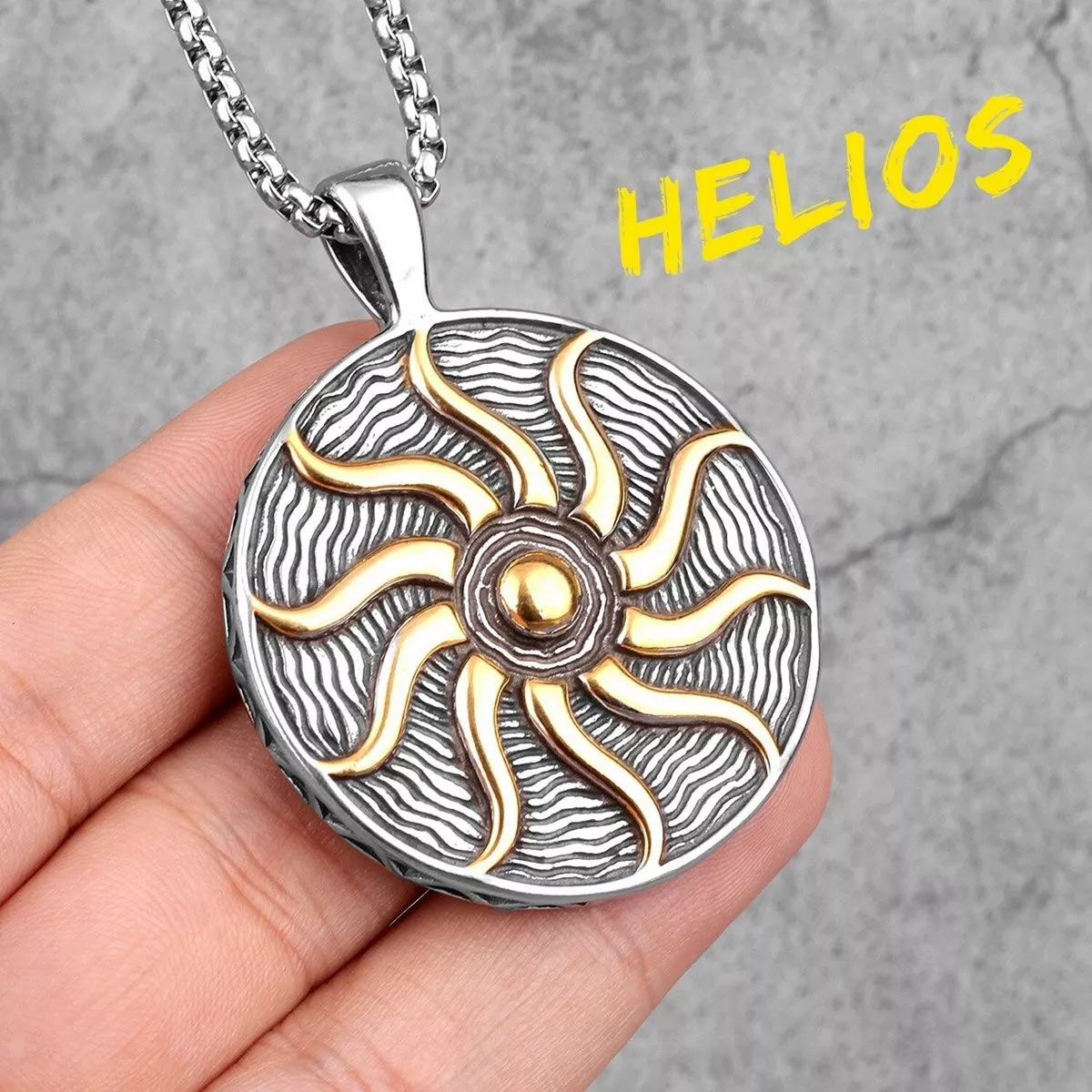 Sun sale pendant necklace