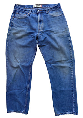 LEVI'S 550 Jeans Men's 34 Waist 30 Length 100% Cotton Denim Blue Relaxed Fit