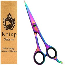 STAINLESS STEEL 7" BARBER SALON MEN HAIR CUTTING SHEARS/SCISSORS TIJERA TITANIUM