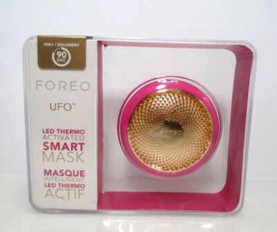 FOREO UFO LED THERMO ACTIVATED SMART MASK IN FUCHSIA BOXED